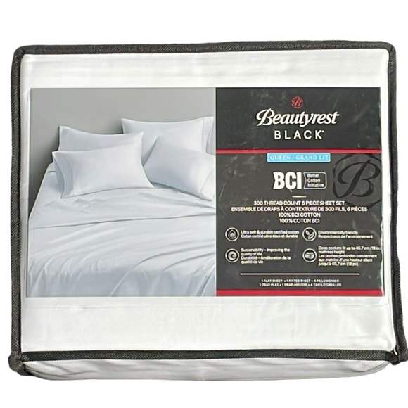 Beautyrest Black - Queen Sheet Set - Picture 7 of 8
